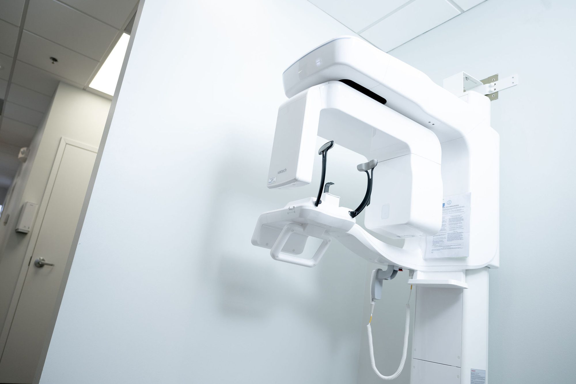Panoramic X-ray machine used to plan All-on-4 implant placement